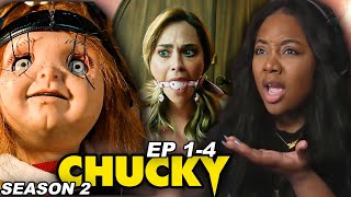 CHUCKY SEASON 2 is full on CAMP ! | REACTION/COMMENTARY