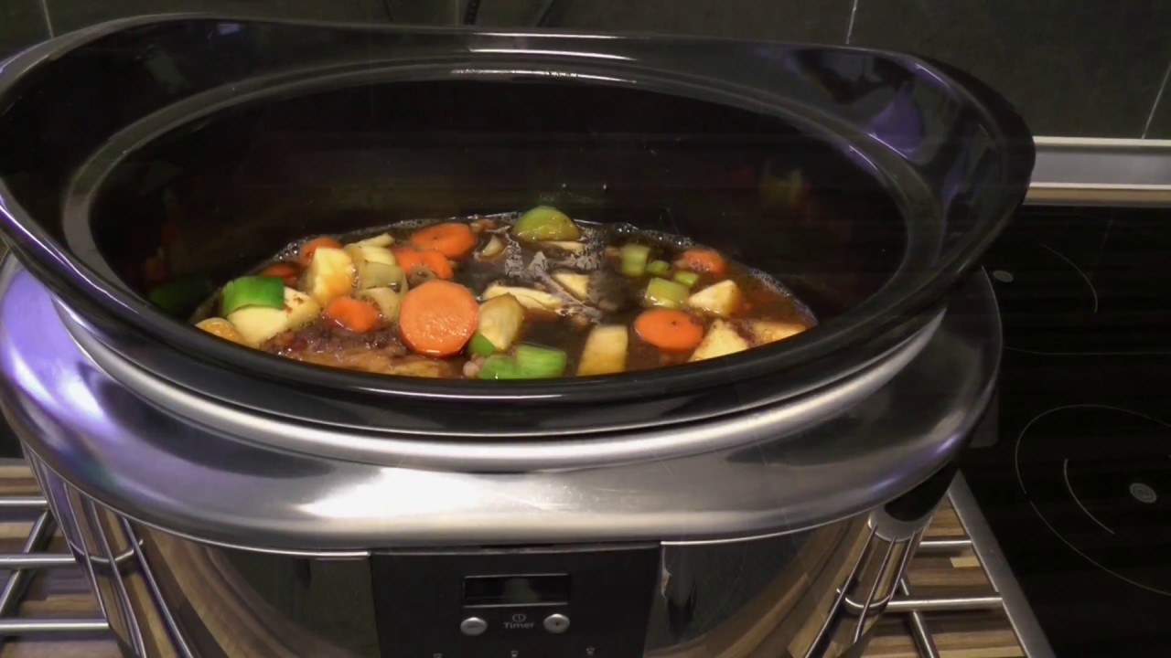 Rinderbraten im Slow Cooker mit Malzbier Soße - YouTube