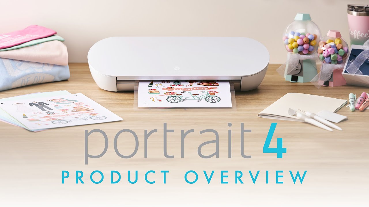 Introducing the Silhouette Portrait 4 Compact Craft Cutter - Product  Overview 
