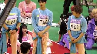 190812 μμ‘λ(ISAC) λ¨μ μ¨λ¦ μ€κ²°μΉ 골λ μ°¨μΌλ(Golden Child) μ΄μ₯μ€ μ§μΊ (vs.μμ€νΈλ‘(ASTRO) λΌν€) + λ°°μ₯ν μλ© μΈμ¬