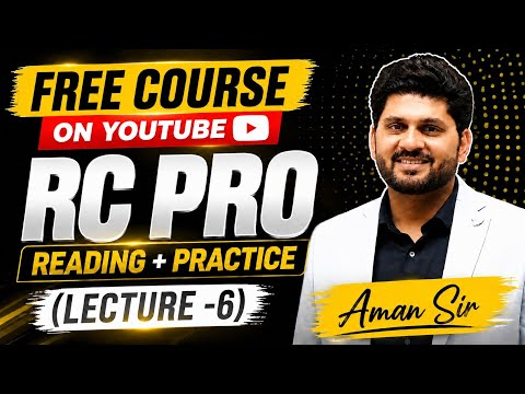 RC|CLOZE TEST|PARAJUMBLES|Aman sir paid batch|Free course of English|Reading comprehension|Editorial