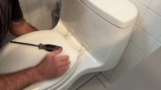 KOHLER Stonewood Quiet-Close, Elongated Toilet Seat Soft Close, Durable Wood, Easy Installation, Uni screenshot 2