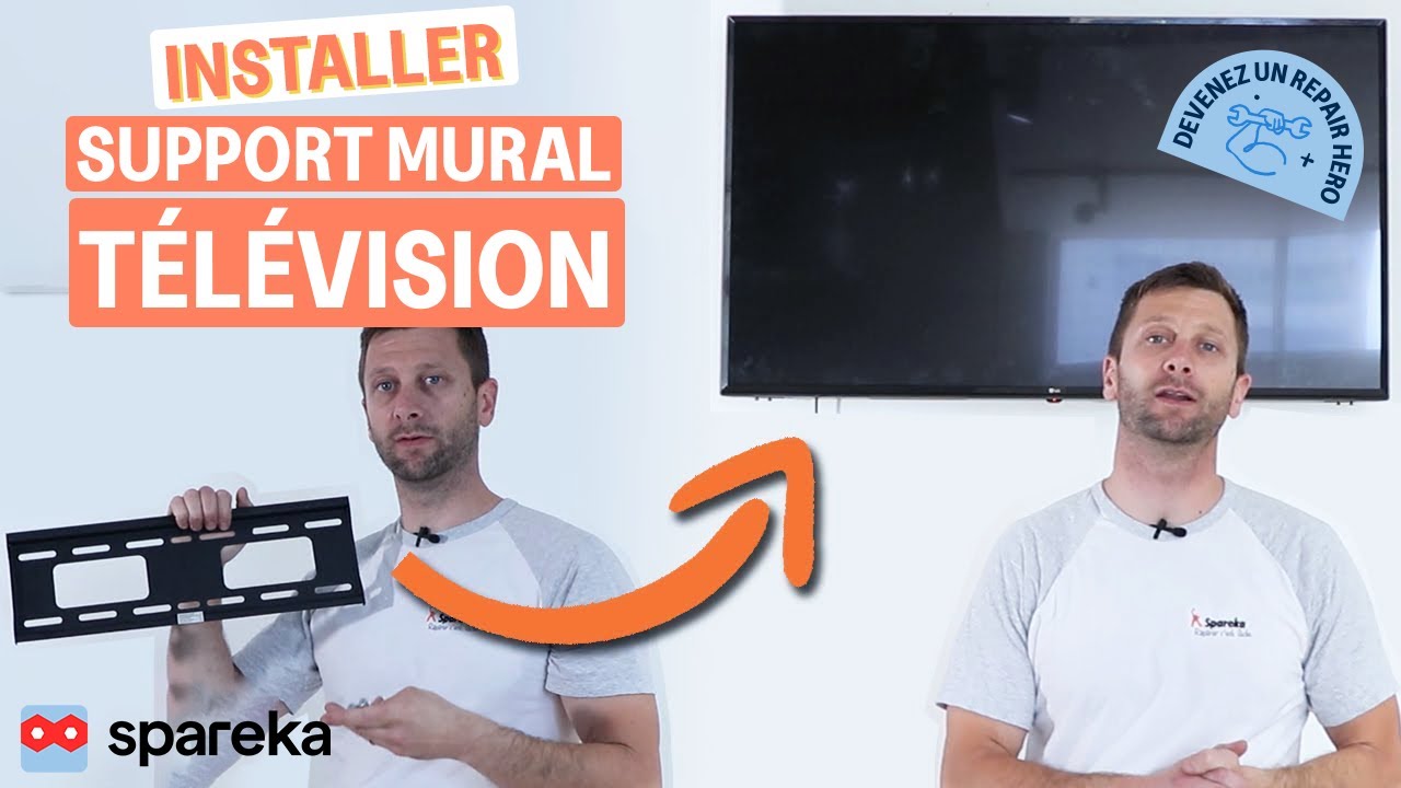 Comment installer le support mural d'une télévision 