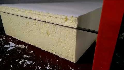 Horizontal Foam Cutting Machine