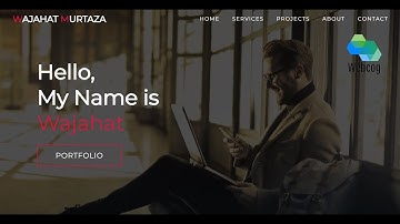 Free Portfolio Website with Source Code | Free Download | ,portfolio website design,