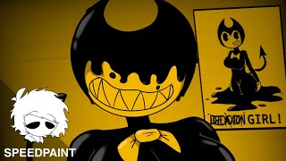 Bendy The Demon Girl - SpeedPaint