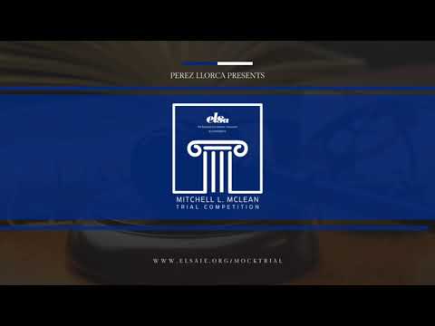 The Mitchell L. McLean Moot Court Competition | 2023 Championship Round