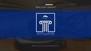 The Mitchell L. McLean Moot Court Competition | 2023 Championship Round
