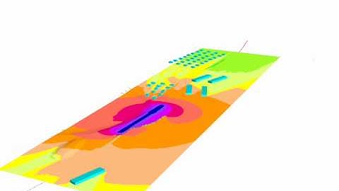 Rail Noise Model - Animated Noise Map