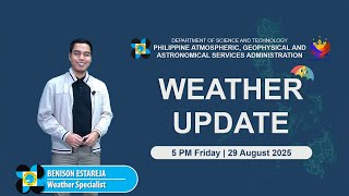 Download Lagu Public Weather Forecast issued at 5PM | August 29, 2025 - Friday MP3 Download Lagu Public Weather Forecast issued at 5PM | August 29, 2025 - Friday MP3
