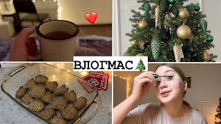 Влогмас🎄Готовлю Печеньки || Зимние Будни || Новогодняя Фотосессия