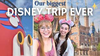 I booked TWO unexpected Disney trips... 👀 Three countries, two disney parks & one ship 💫🌟