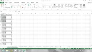 How to Display a Count of Cells on the Bottom of the Window in Excel : MIcrosoft Excel Tips