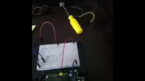 Vídeo do meu primeiro experimento com Arduíno