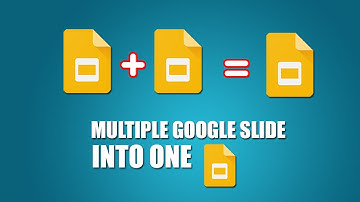 How to merge multiple google slide presentations into one presentation