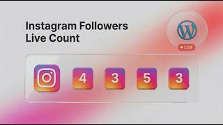 Instagram Followers Live Count WordPress Plugin — Setup, Shortcode & Design
