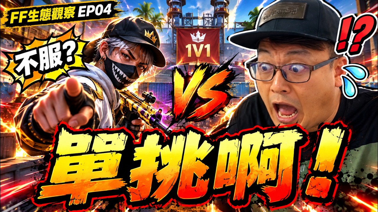 為什麼 Free Fire 玩家這麼愛單挑？不服就1V1，到底在比什麼？｜FF生態觀察 EP04
