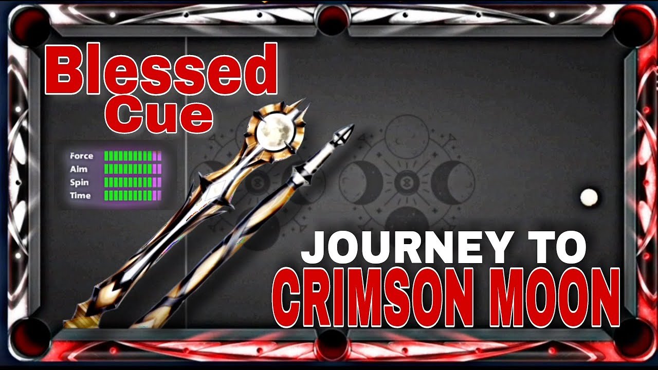 Watch How To Max The Crimson Moon Cue || Full Journey || 8 Ball Pool on YouTube Watch How To Max The Crimson Moon Cue || Full Journey || 8 Ball Pool on YouTube