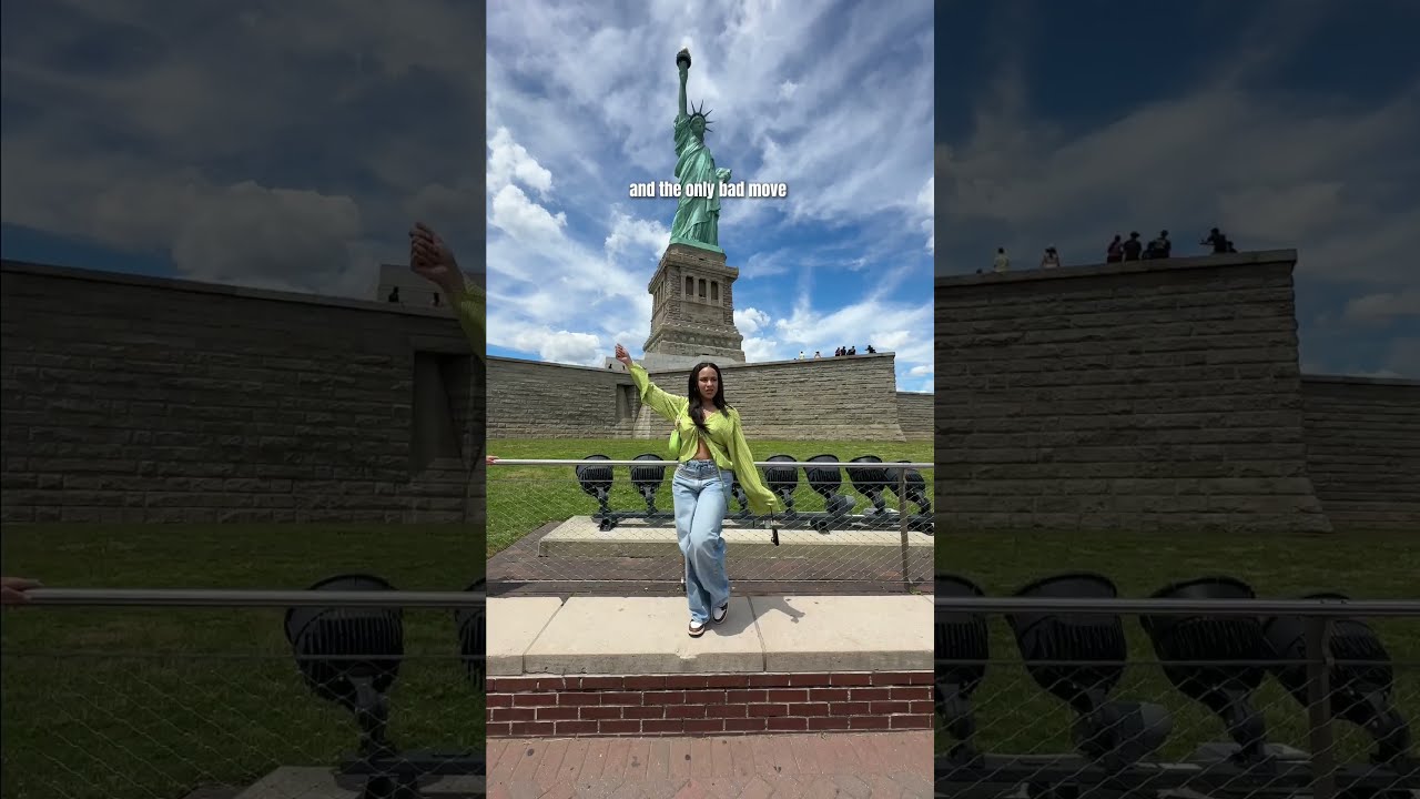 POV NYC native @marspaulie visits the Statue of Liberty for the first time