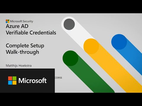 Verifiable Credentials - Complete Setup Walk-through