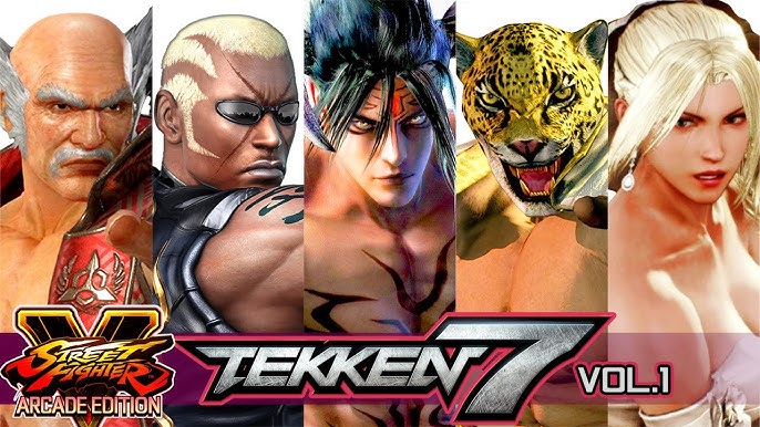 Street Fighter V VS Tekken 7 Comparison 