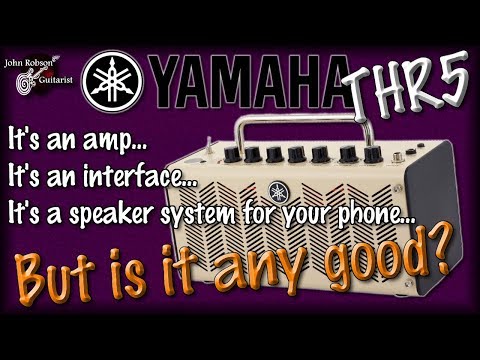 Yamaha THR5 Amp Unboxing & Review