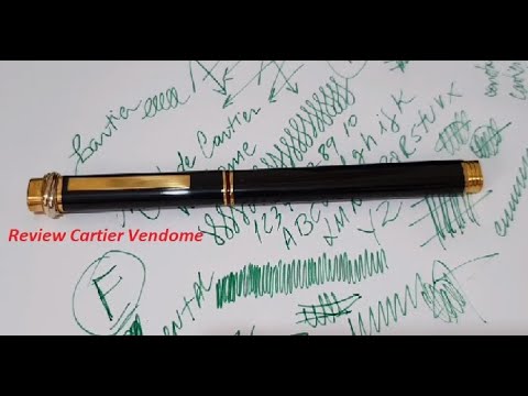 cartier vendome fountain pen review