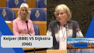 Keijzer (BBB) VS Dijkstra (D66): "Met deze THEORIEËN en COMPLOTTEN hoeft u NIET te komen!"