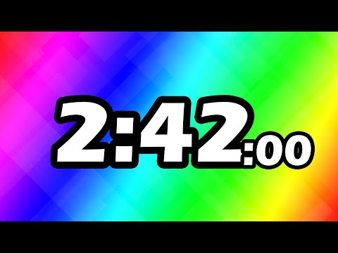 2 Minutes and 42 Second TIMER Countdown