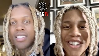 Lil Durk Goes Live With His Long  Lost Twin Perkio! 😱