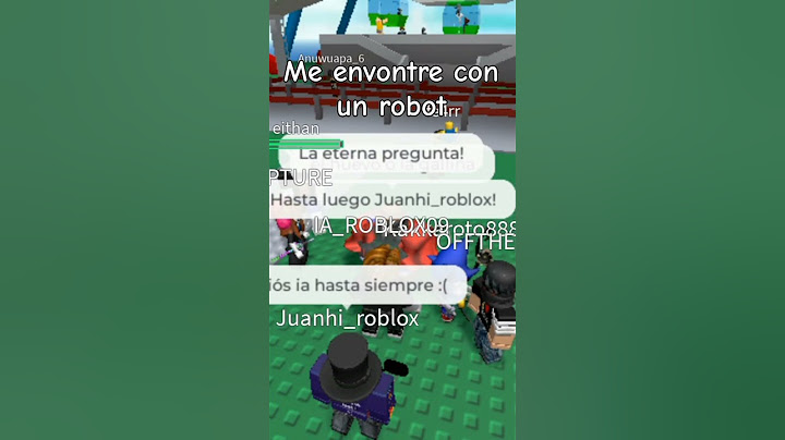 Me encontré con un robot
