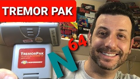 Nintendo 64 Tremor Pak by Performance - N64 Rumble