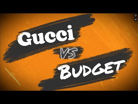 Видео: This VS That: Gucci v Budget!