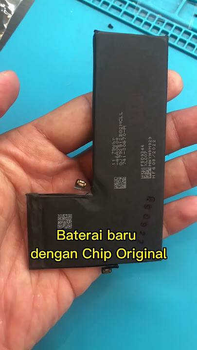 Ganti baterai iPhone 11 Pro Tanpa notif dan BH 100% #serviceiphone #iphone #apple