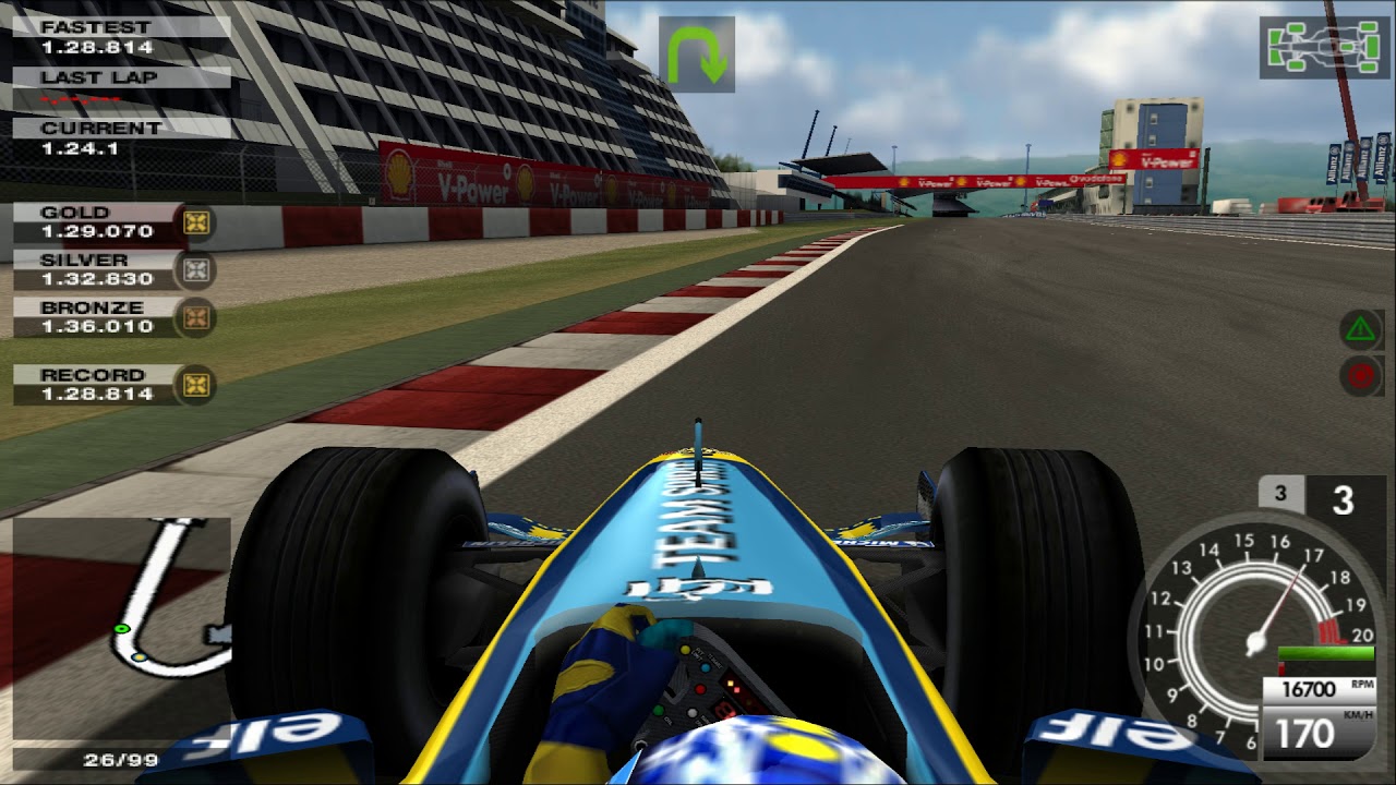 F1 2005 Nürburgring Hotlap + Setup (PS2)