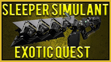 Destiny: Exclusive first firewall mission + Sleeper simulant questline (part 1)
