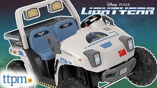 POWER WHEELS DISNEY PIXAR LIGHTYEAR! Star Command Base Transport Vehicle Ride-On Review! screenshot 1