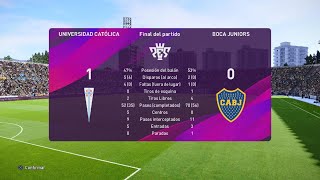 U. Catolica vs Boca Juniors eFootball PES 2020 PS5