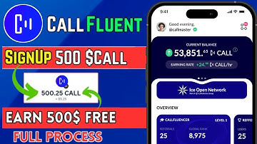 CALLFLUENT MINING AIRDROP - Step-by-Step Guide | ICE New Project | 100% Confirmed Airdrop!
