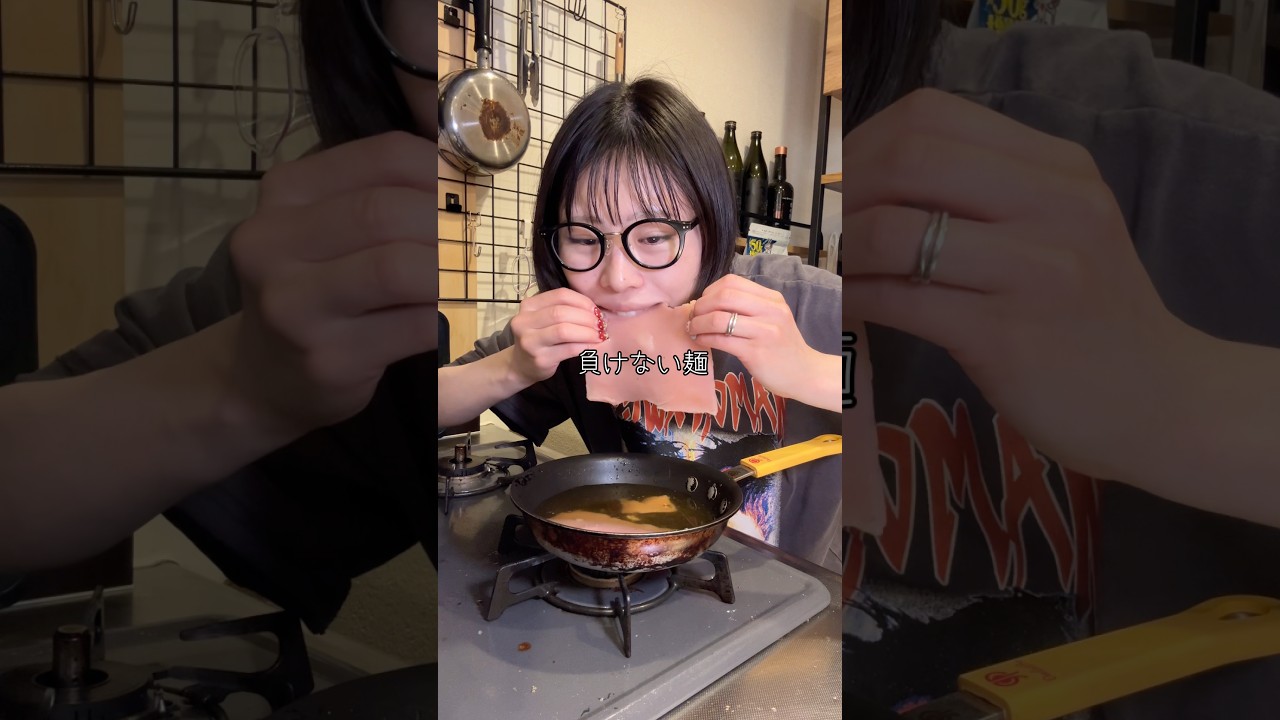 香川のうどん食べ放題する母　#shorts