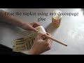 recycled tin cans craft ideas art ideas DIY how to make makeup brush holder decoupage recycled tin cans craft ideas art ideas DIY how to make makeup brush holder decoupage