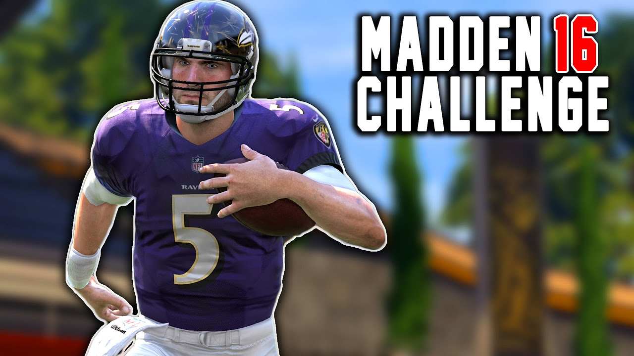 Joe Flacco Kick Return!  - Kick Returning With Quarterbacks! - Madden 16 NFL Challenge!