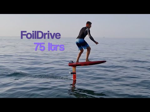 Foil Drive - efoil start on a negative volume board
