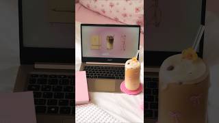 girly morning vlog 🦋🤍☀️☕️ #morningroutine #aesthetic #skincare #grwm #shorts #asmr