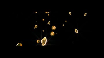 Red diamonds falling ultra HD video