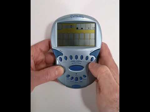 radica solitaire handheld game 2000