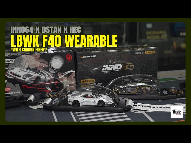 【新品未開封】everyone ENNOY Recommended UNBOXING the INNO64 x D/STANS Liberty Walk F40! | 2026 HEC