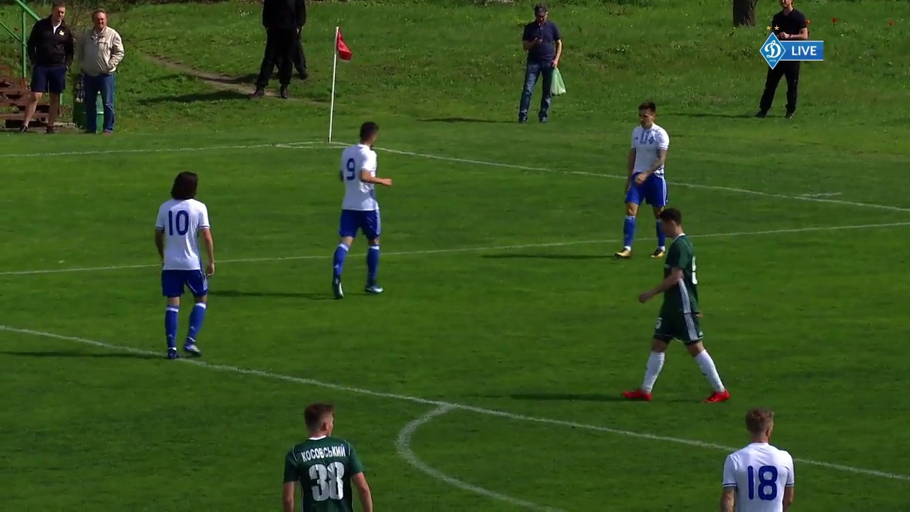 ГОЛ! U-21. ВОРСКЛА Полтава - ДИНАМО Київ 0:1. Назарій РУСИН! football score