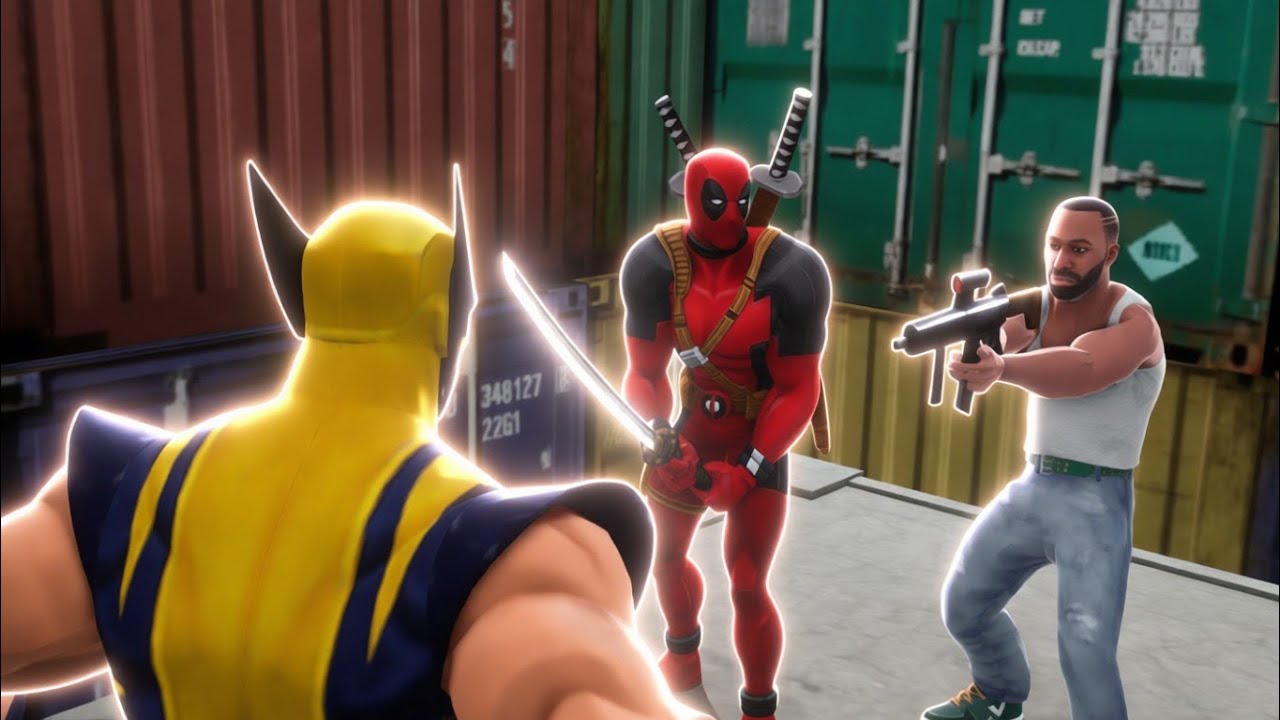 Can We Defeat Wolverine? | Deadpool | Episode -3 | super franklin universe | Indian bike driving 3d