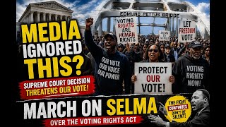 Selma March Returns Over Voting Rights  Ruling — Why Isn't the Media Covering It?